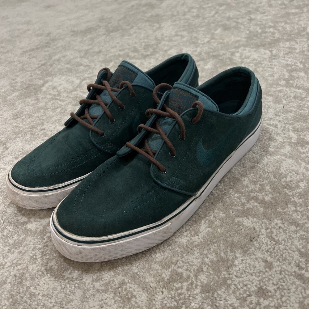 Nike Zoom Stefan Janoski SB Green Size 11 Atomic Dark Teal